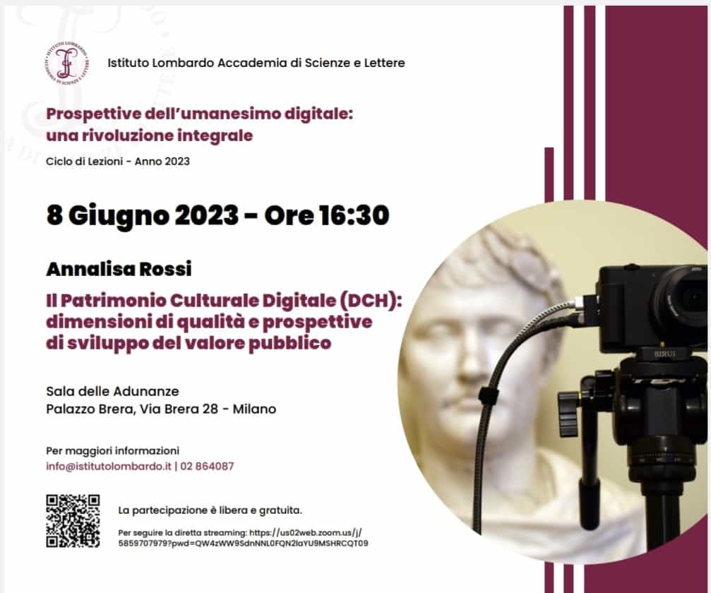 Il Patrimonio Culturale Digitale (DCH): dimensione di qualità e prospettive di sviluppo del valore pubblico